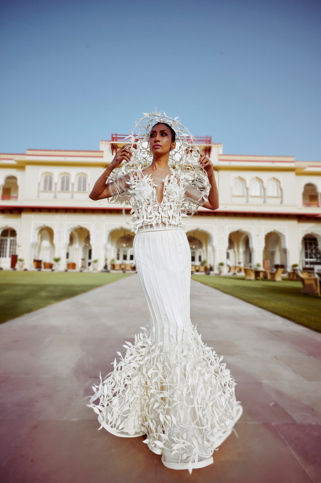 Floating Bridal Gown