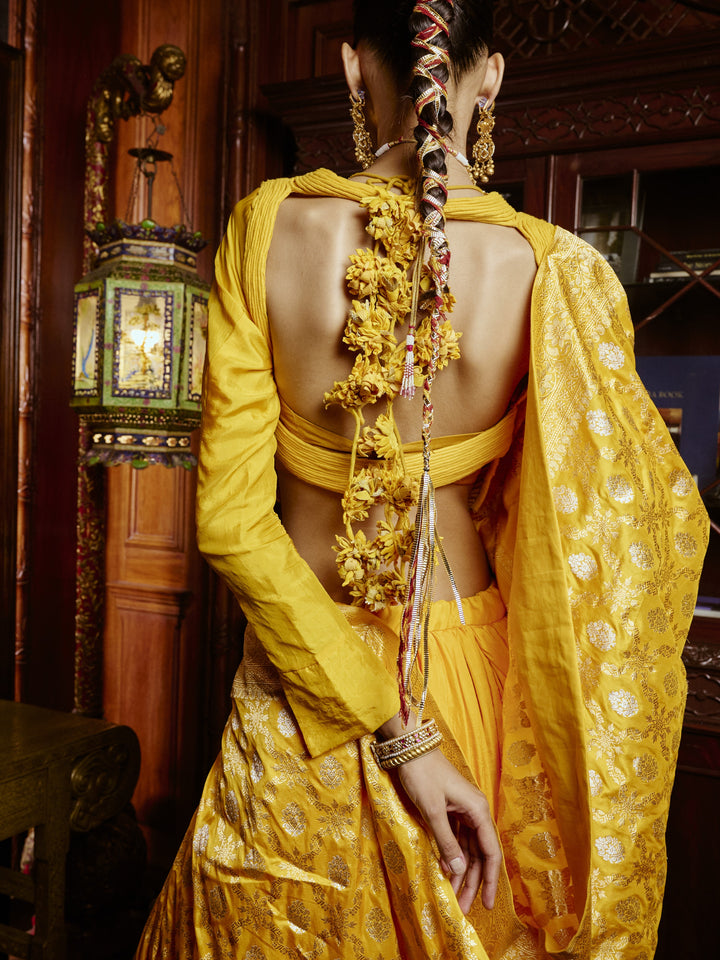 Banarasi Silk Half Saree