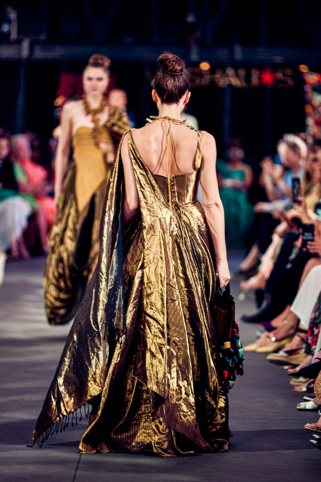 Regal Golden Gown